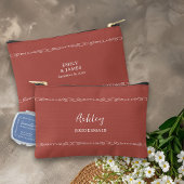 grillige hand getrokken doedel elke kleur bruidsme etui