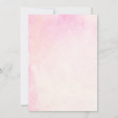 grillige hand getrokken verlovingsfeest kaart (Achterkant)