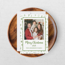 Grillige handgetekende krabbel groen