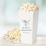 Grillige Handgetekende Navyblauwe Bachelorette Bedankdoosjes<br><div class="desc">Dit schattige ontwerp bevat handgetekende elementen en een grillige vetgedrukte tekst.</div>