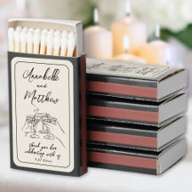 Grillige Handgetekende Vintage Bruiloft