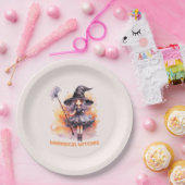 grillige heksen papieren bordje (Feest)