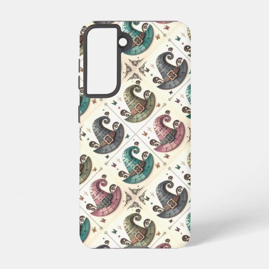 grillige heksen samsung galaxy hoesje (Achterkant)