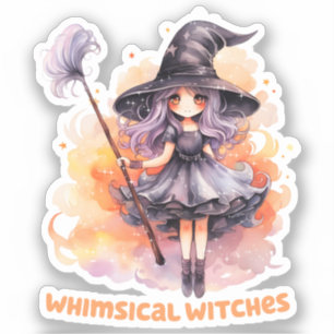 grillige heksen sticker