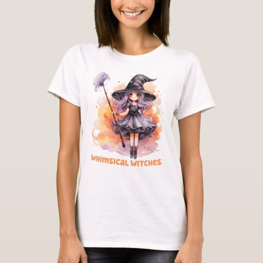 grillige heksen t-shirt (Voorkant)