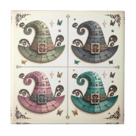 grillige heksen tegeltje