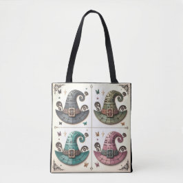 grillige heksen tote bag