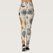 Grillige Hemelse Doodle Leggings (Achterkant)