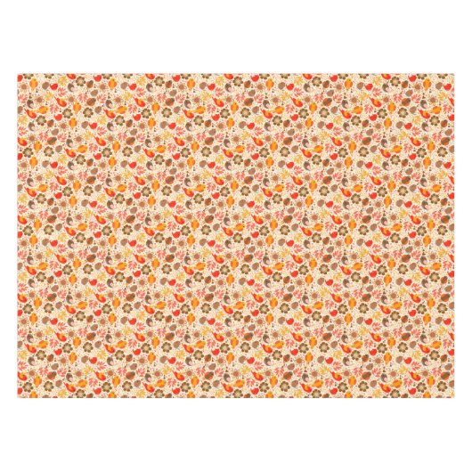 grillige herfst tafelkleed (Voorkant (Horizontaal))