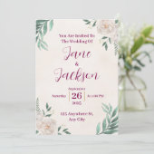 Grillige herfst trouwkaarten feestdagenkaart (Staand voorkant)