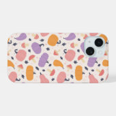 grillige herfstoogst iPhone 15 case (Achterkant horizontaal)