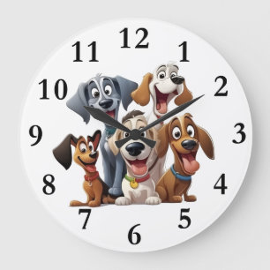 Grillige honden grote klok