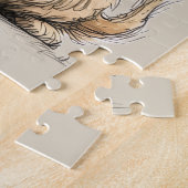Grillige honden legpuzzel (Zijkant)