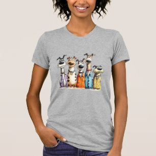 Grillige honden t-shirt