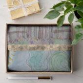grillige huizen omheind tissuepapier (Geschenk)