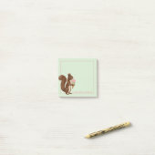 Grillige IJssijs Eekhoorn Post-it® Notes (Op bureau)