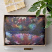 grillige impressionistische bloemenuil decoupage tissuepapier (Geschenk)