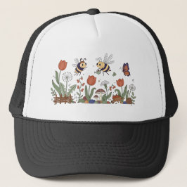 Grillige insecten trucker pet
