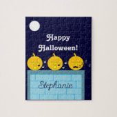 grillige Jack-o'-Lanterns Legpuzzel (Verticaal)