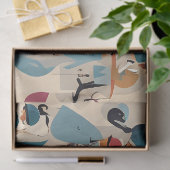 grillige jazz tissuepapier (Geschenk)