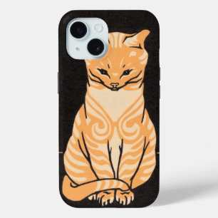  grillige Julie de Graag Sitting Cat iPhone 15 Case