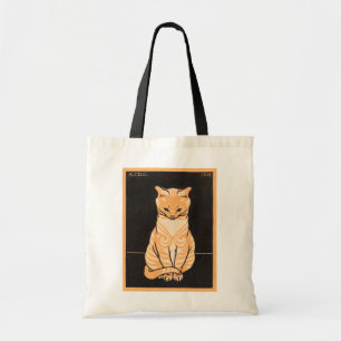 grillige Julie de Graag Sitting Cat Tote Bag