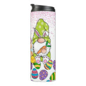 grillige kabouters vieren Pasen Thermosbeker (Geroteerd rechts)