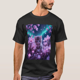 Grillige Kat Kleintje Schattig voor Natuurliefhebb T-shirt