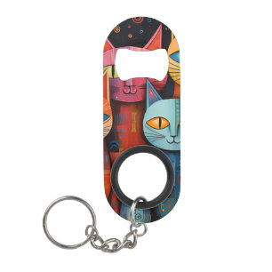 Grillige Kat Mini Flessenopener