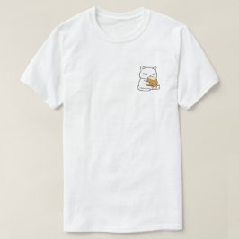 grillige kat toast meter t-shirt