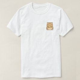 grillige kat toast meter t-shirt