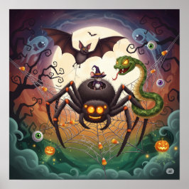 grillige kerkhofdieren poster