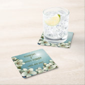 Grillige Kersenbloesem met Glitters Kartonnen Onderzetters (Insitu)