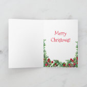 grillige kerst sinterklaas dier hond kat konijn feestdagen kaart (Binnen)