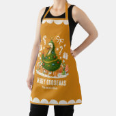 grillige kerstboomgans | Grappige vakantie Schort (Insitu)