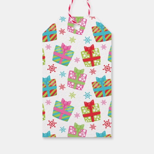 Grillige kerstcadeaus cadeaulabel (Achterkant)