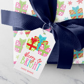 Grillige kerstcadeaus cadeaulabel