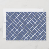 grillige kerstfoto met krabbel feestdagenkaart (Achterkant)