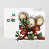Grillige Kerstkaart (Voorkant / Achterkant)