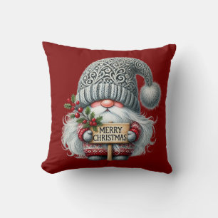 🎅 grillige kerstkabouters kussen