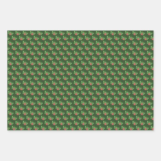 grillige kerstkatten inpakpapier vel (Voorkant 2)