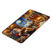 grillige kerstmagneet magneet (Linkerzijde)