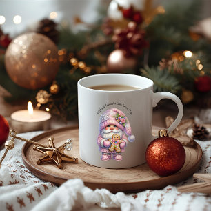 Grillige Kerstman Kabouter Gebak Koffiemok