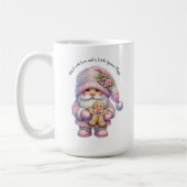 Grillige Kerstman Kabouter Gebak Koffiemok (Links)