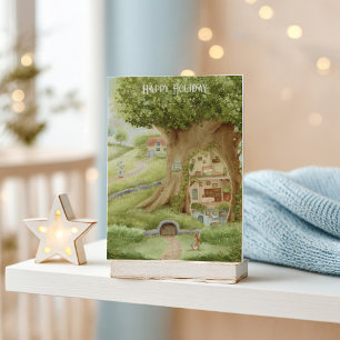Grillige kinderillustratie wenskaart briefkaart