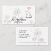 grillige kinderopvang visitekaartje (Voorkant / Achterkant)