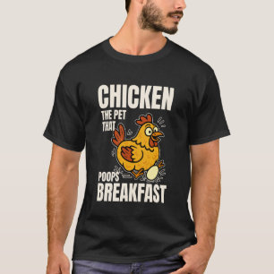 Grillige Kip Legt Ei Grappige Boerderij T-shirt