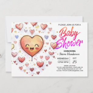 grillige kleine cutie boho Baby shower Kaart