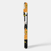 Grillige Kleurpotlood Kat Menigte Case-Mate iPhone Case (Achterkant / Links)
