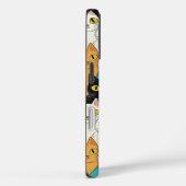 Grillige Kleurpotlood Kat Menigte Case-Mate iPhone Case (Achterkant / Rechts)